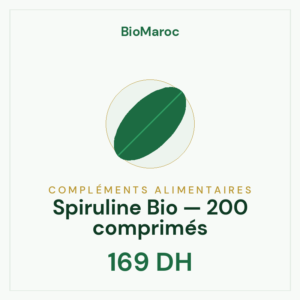 Spiruline Bio — 200 comprimés