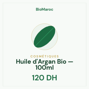 Huile d'Argan Bio — 100ml